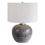 Lighting Mikkel Charcoal Table Lamp