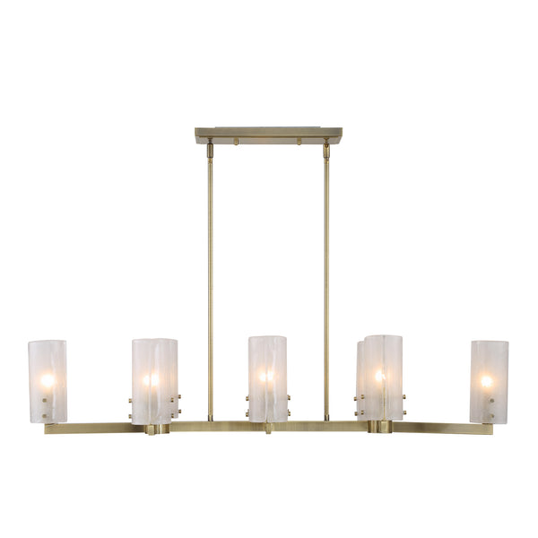Lighting Mistie 8 Light Linear Chandelier