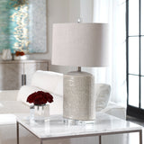Lighting Modica Taupe Ceramic Lamp