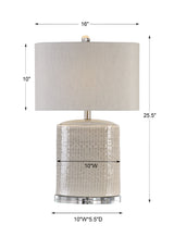 Lighting Modica Taupe Ceramic Lamp