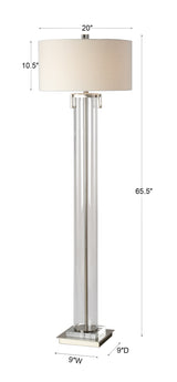 Lighting Monette Tall Cylinder Floor Lamp