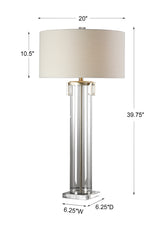 Lighting Monette Tall Cylinder Lamp