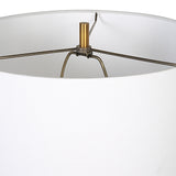 Lighting Monolith Gray Table Lamp