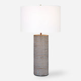 Lighting Monolith Gray Table Lamp