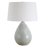 Lighting Moray Gray Glaze Table Lamp