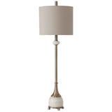 Lighting Natania Plated Brass Buffet Lamp