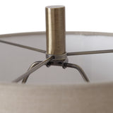 Lighting Natania Plated Brass Buffet Lamp