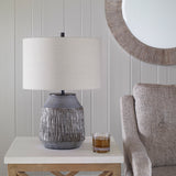 Lighting Neolithic Blue-Gray Table Lamp