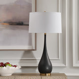 Lighting Nocturnal Black Table Lamp
