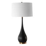 Lighting Nocturnal Black Table Lamp