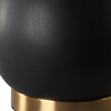 Lighting Nocturnal Black Table Lamp