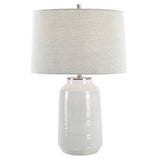 Lighting Odawa White Farmhouse Table Lamp