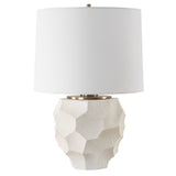 Lighting On Edge Chalk White Table Lamp