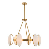 Lighting Oviform 6 Light Round Chandelier
