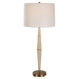 Lighting Palu Travertine Table Lamp