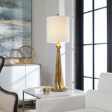 Lighting Paravani Metallic Gold Lamp