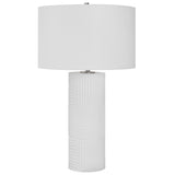 Lighting Patchwork White Table Lamp