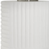 Lighting Patchwork White Table Lamp