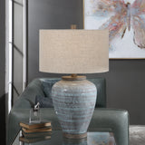 Lighting Pelia Light Aqua Table Lamp