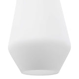 Eichler Single Light Mini Pendant // Black & Opal