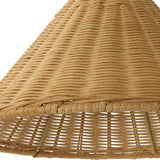 Lighting Phuvinh 1 Light Rattan Shade Sconce