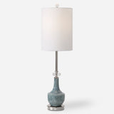 Lighting Piers Mottled Blue Buffet Lamp