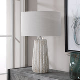 Lighting Pikes Stone-Ivory Table Lamp
