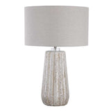 Lighting Pikes Stone-Ivory Table Lamp