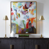 Lighting Pilot Brass Buffet Lamp