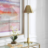 Lighting Pilot Brass Buffet Lamp