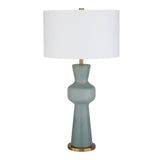 Lighting Pollard Slate Green Table Lamp