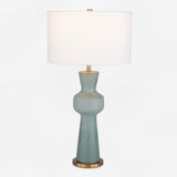 Lighting Pollard Slate Green Table Lamp