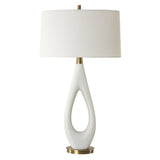 Lighting Promenade White Table Lamp