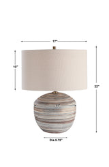 Lighting Prospect Striped Accent Lamp