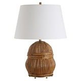 Lighting Reed Honey Rattan Table Lamp