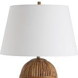 Lighting Reed Honey Rattan Table Lamp