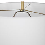 Lighting Regalia White Marble Table Lamp