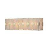 Lighting Rene 4 Light Swirl Glass Vanity