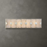 Lighting Rene 4 Light Swirl Glass Vanity