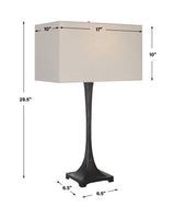 Lighting Reydan Tapered Iron Table Lamp
