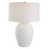 Lighting Reyna Chalk White Table Lamp