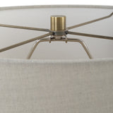 Lighting Rimini Black Glaze Table Lamp