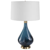 Lighting Riviera Art Glass Table Lamp