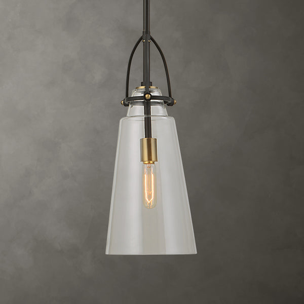 Lighting Saugus Industrial 1 Light Pendant