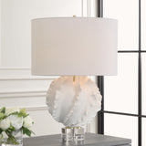 Lighting Saylor White Table Lamp