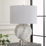 Lighting Saylor White Table Lamp