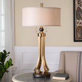 Lighting Selvino Brushed Brass Table Lamp