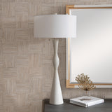 Lighting Sharma Ivory Stone Table Lamp