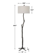 Lighting Spruce Rustic Floor Lamp