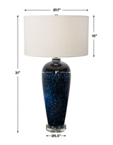 Lighting Stargazer Cobalt Navy Table Lamp